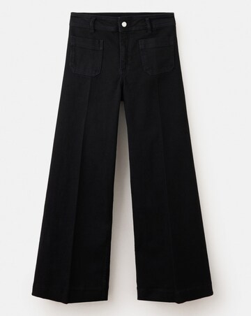 Mango High-Waisted Wide Leg Jeans