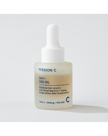 Mission C  Boost energy with Day CBD Oil 1000mg, Ginseng & Ginkgo Biloba