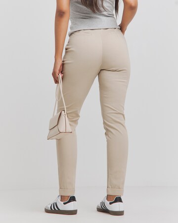 Simply Be Stone Tapered Chino Trouser