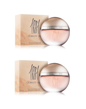 Nino Cerruti 1881 Ladies EDT Spray 50ml DUO PACK