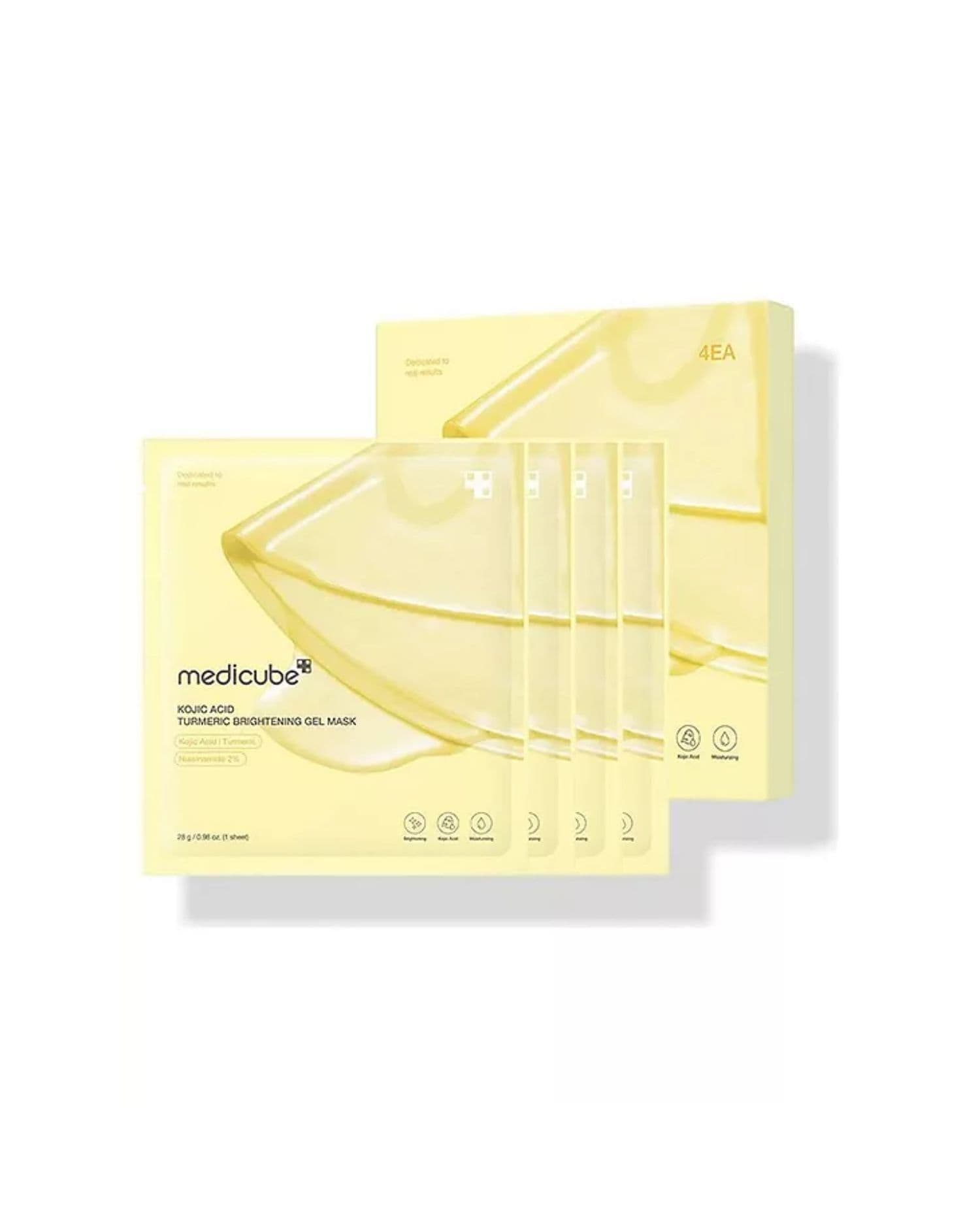 Kojic Acid Turmeric Bright Gel Masks