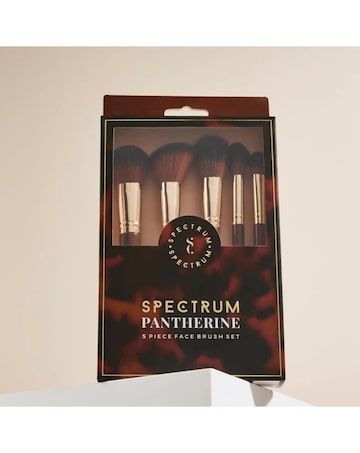 Spectrum Pantherine 5 Piece Makeup Brush Set