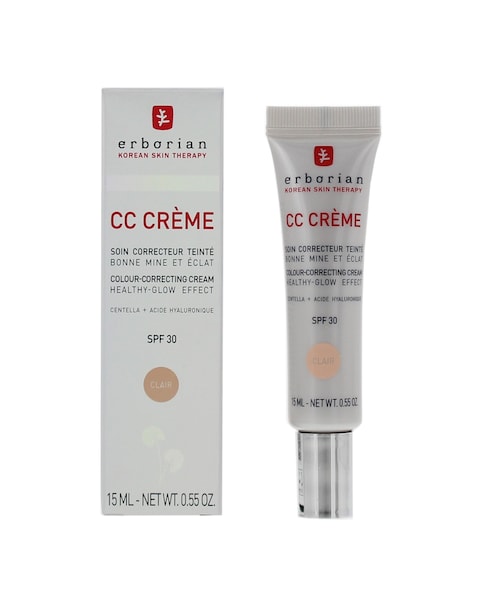 Erborian CC Creme Spf 30 Clair High-Definition Radiant Face Cream 15ml