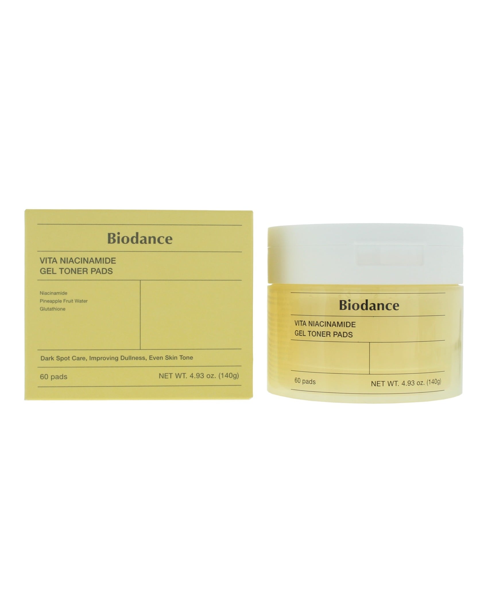 New In - BiodanceVitaNiacinamideTonerPads60pcs