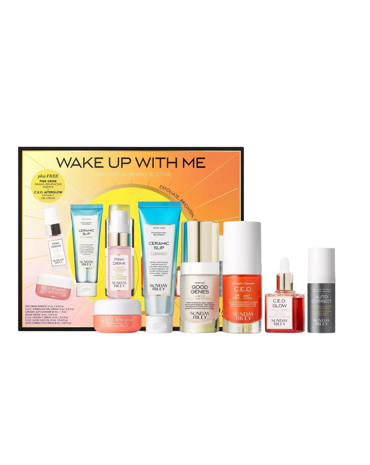 SundayRiley Wake Up With Me Complete set