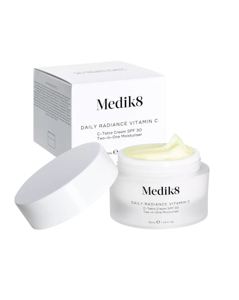 Medik8 Daily Radiance Vitamin C C-Tetra Cream SPF 30 Two-in-One Moisturiser