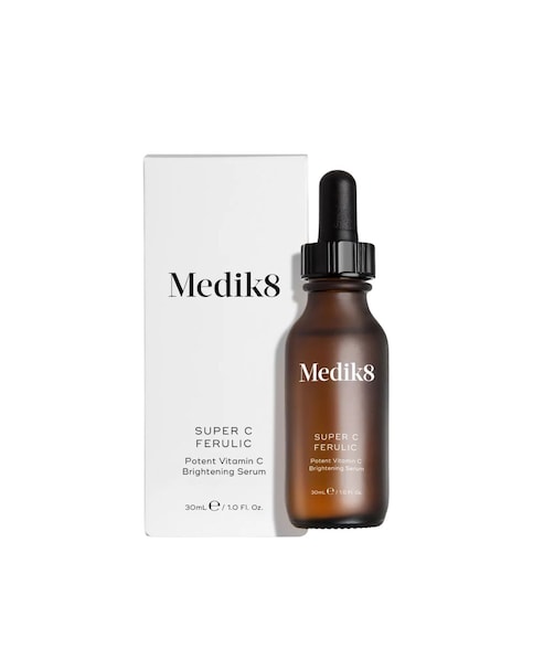 Medik8 Super C Ferulic Potent Vitamin C Brightening Serum, 30ml