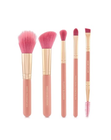 Spectrum 9-piece Make Up Brush , Sponge and Puff Beautisserie Box