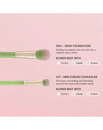 Spectrum Matcha 5 piece Make Up Brush set