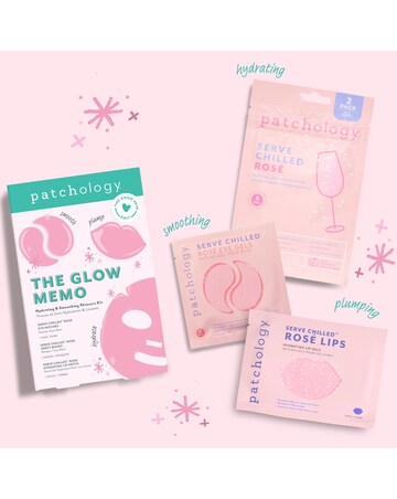 Patchology The Glow Memo Hydrating & Smoothing Skincare Kit