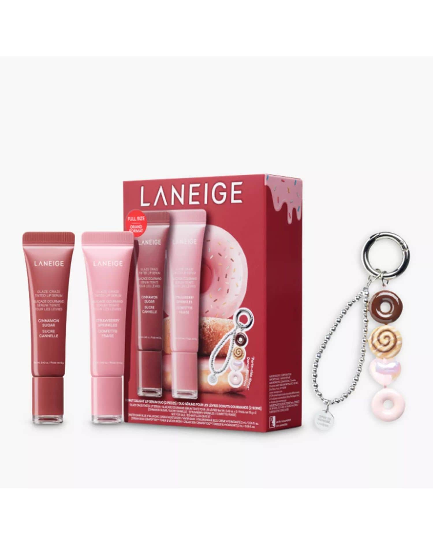 New In - Laneige Donut Delight Lip Serum Duo Set