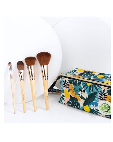 So Eco Natural Travel Makeup Brush Set