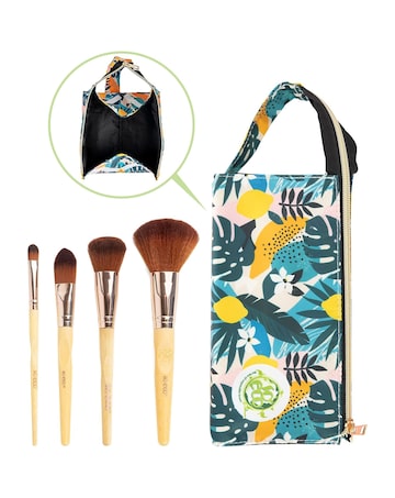 So Eco Natural Travel Makeup Brush Set