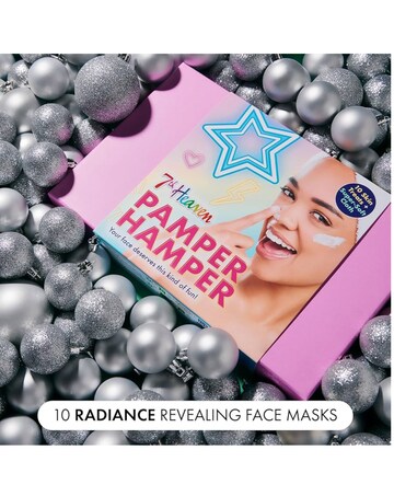 7th Heaven 10 Piece Face Mask & Cloth Pamper Hamper