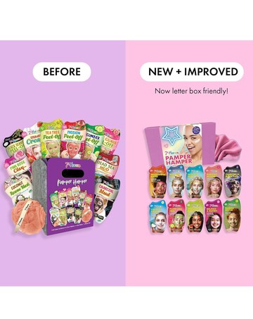 7th Heaven 10 Piece Face Mask & Cloth Pamper Hamper
