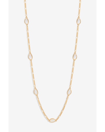 Jon Richard Gold Plated Chain And Shell Station Necklace
