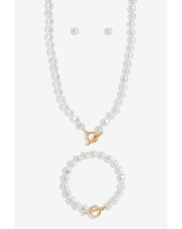 Mood Gold Pearl Strand 3 Piece Set