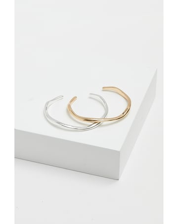 Inicio Two Tone Cuffs - Pack of 2 - Gift Pouch