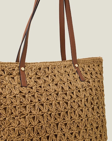 Accessorize Raffia Tote Bag