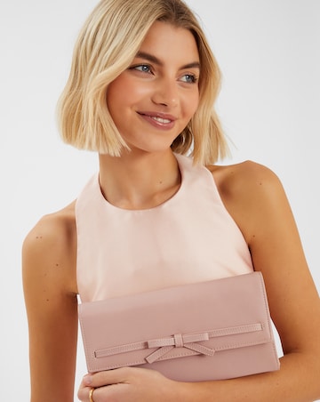 Accessorize Bow Clutch Bag