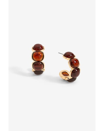 Jon Richard Gold Plated And Resin Hoops