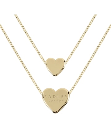 Radley Wilton Way Ladies Silver Stainless Steel Bracelet Watch and Necklace Set