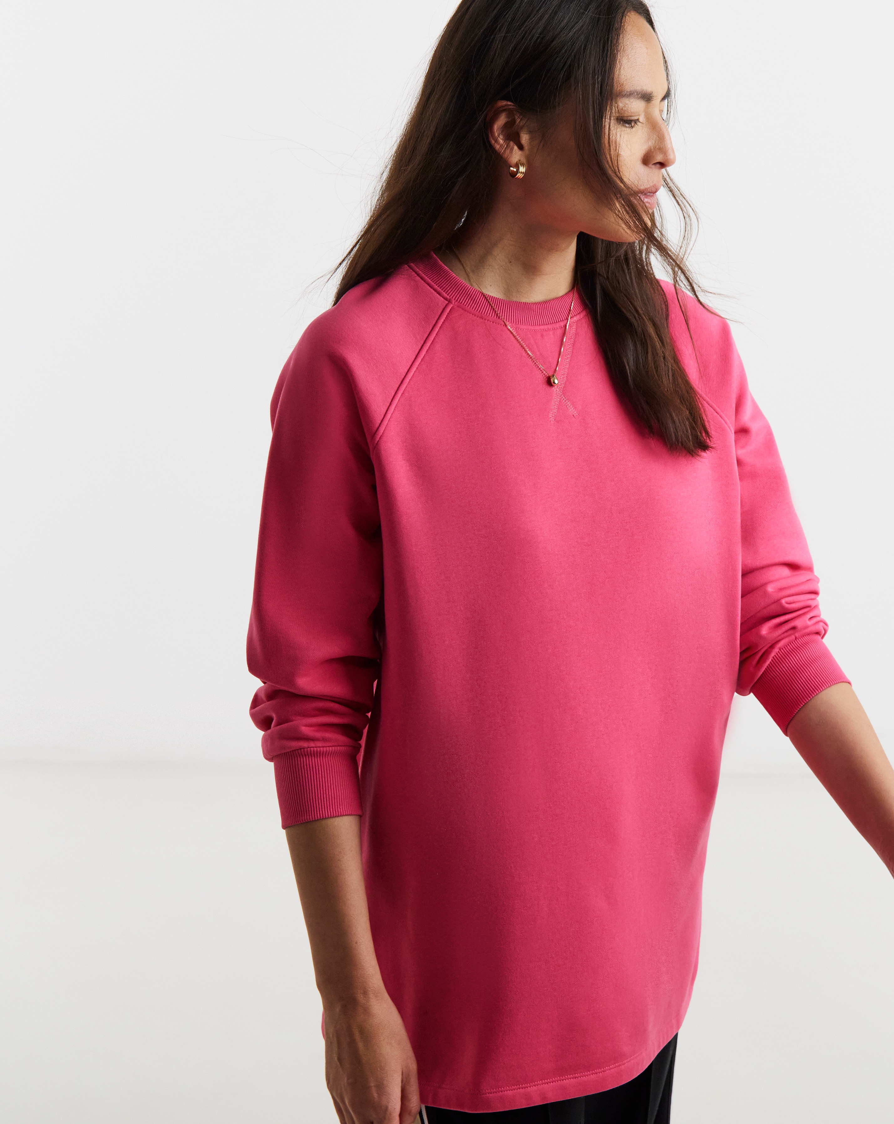 New In - The Classic Longline Sweat