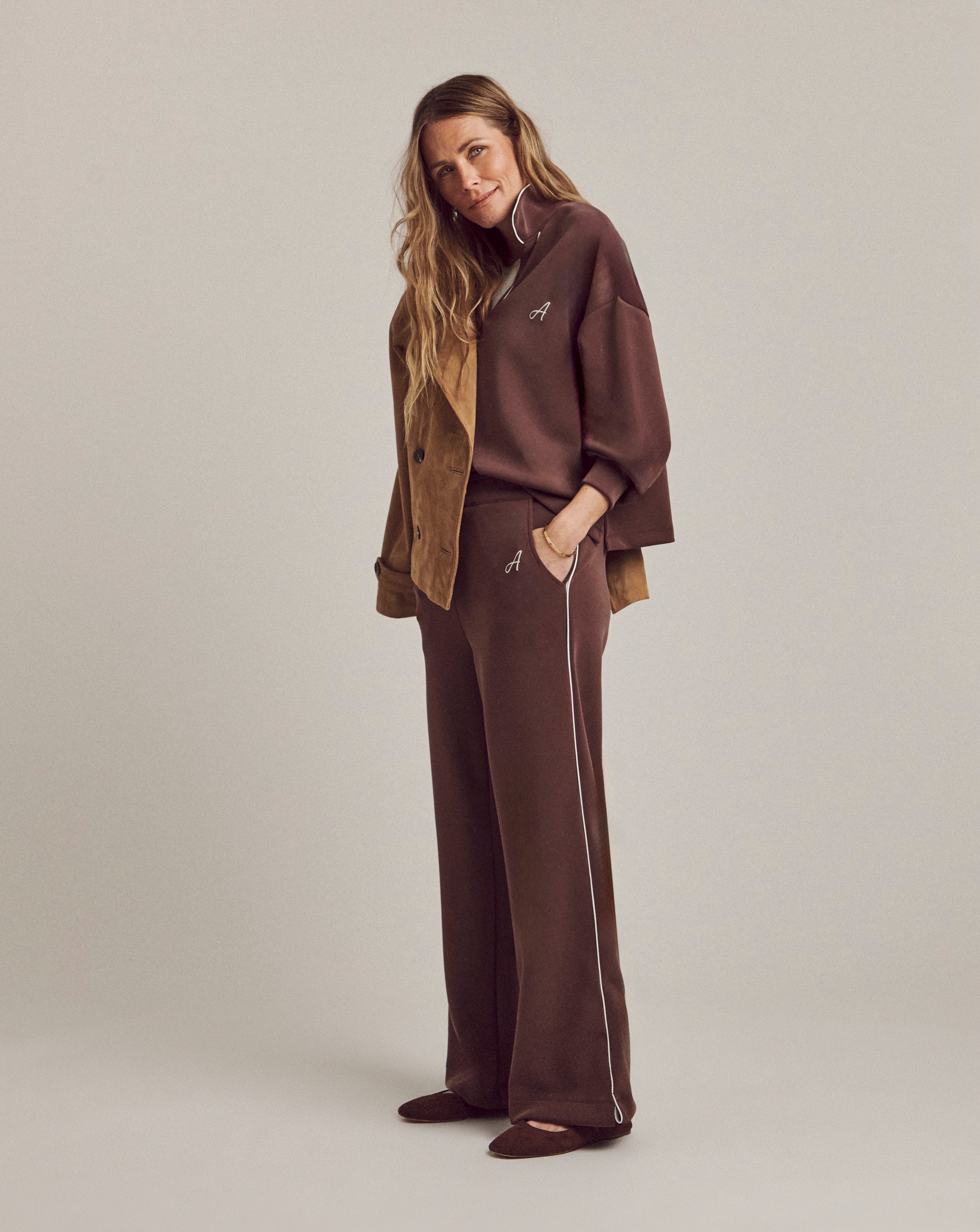 Anthology Logo Wide Leg Jogger