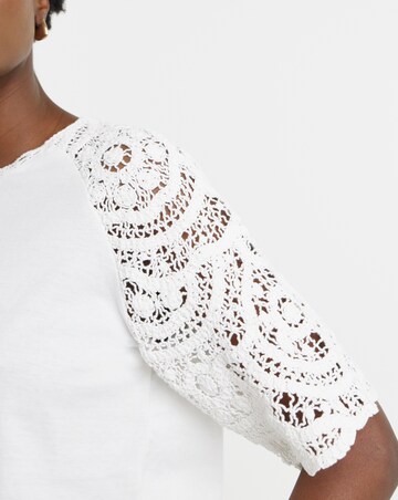 Crochet Sleeve Top