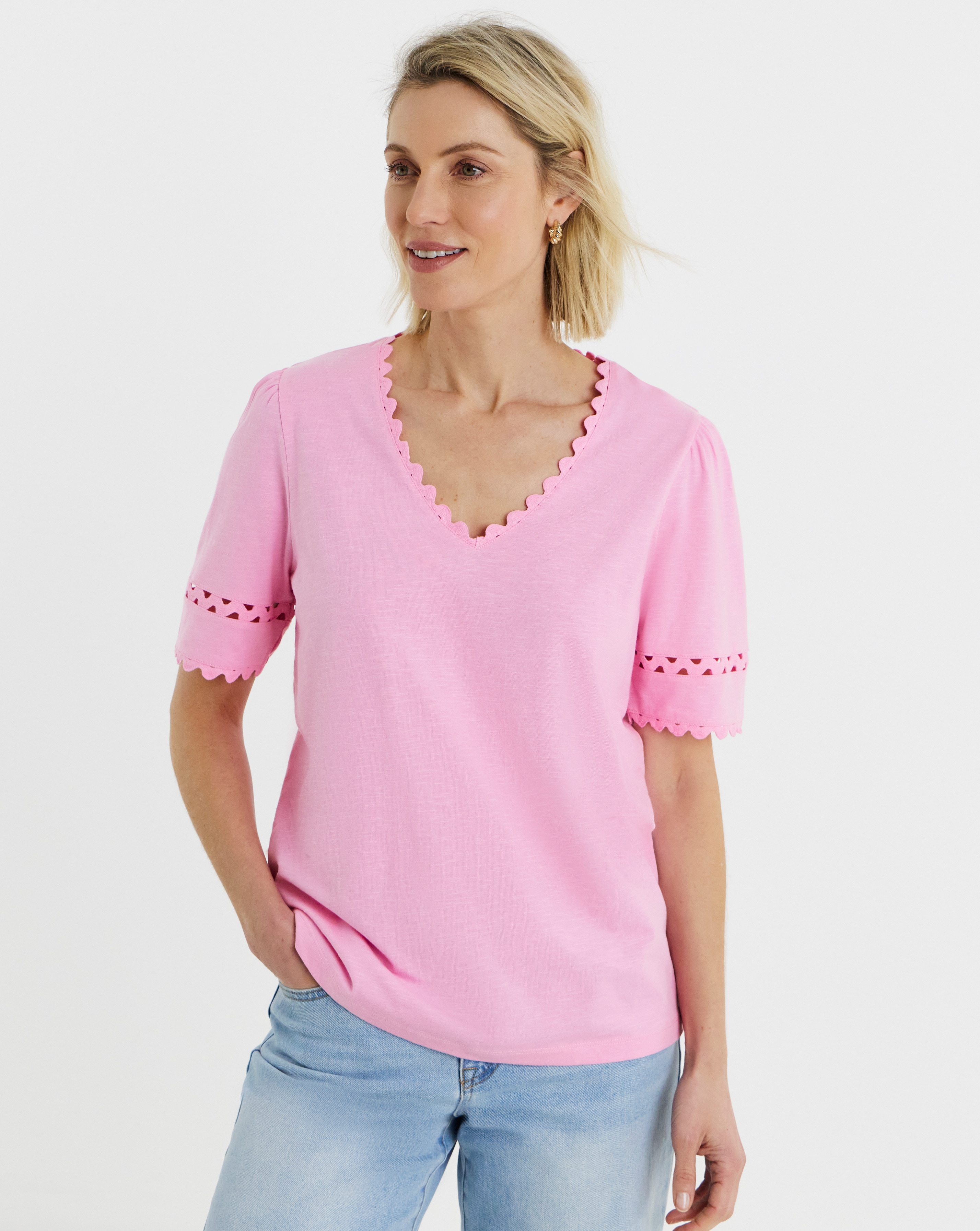 Ric Rac Trim Top