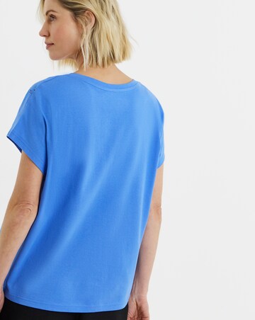 Broderie V-Neck T-Shirt