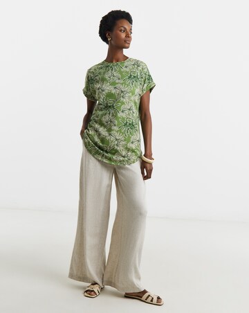 2 Pack Short Sleeve Curved Hem Longline top