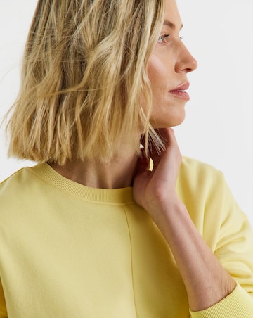 Drop Shoulder Longline Sweatshirt