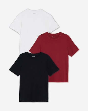 3 Pack Crew Neck Short Sleeve