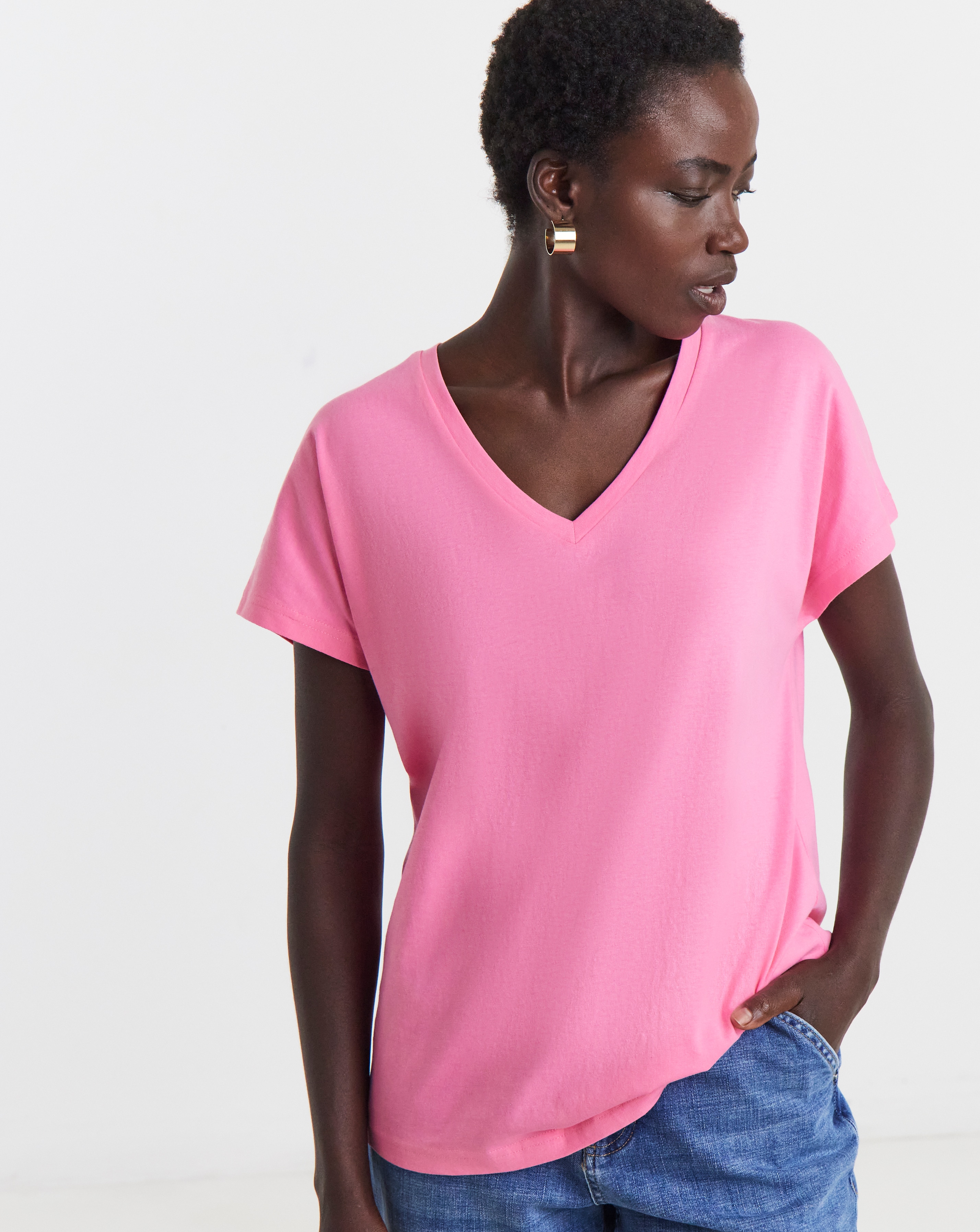 The V Neck T-Shirt