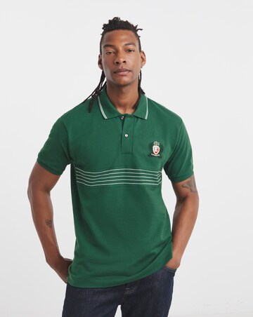Lacoste Short Sleeve Tennis Embroidered Polo - Dark Green