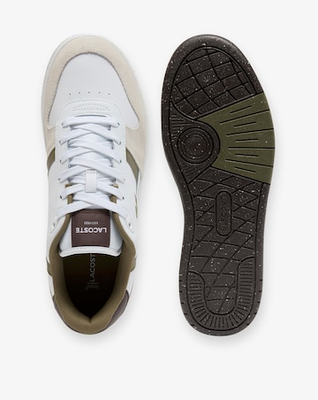 Lacoste T-Clip Set Trainers - White/Dark Brown