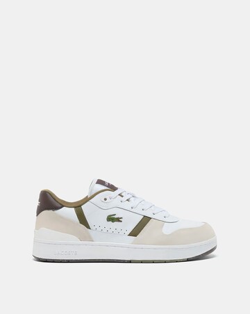 Lacoste T-Clip Set Trainers - White/Dark Brown