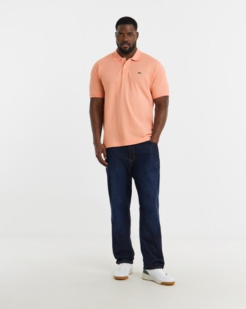 Lacoste Classic Short Sleeve Pique Polo - Coral
