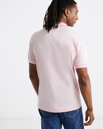 Lacoste Classic Short Sleeve Pique Polo - Light Pink