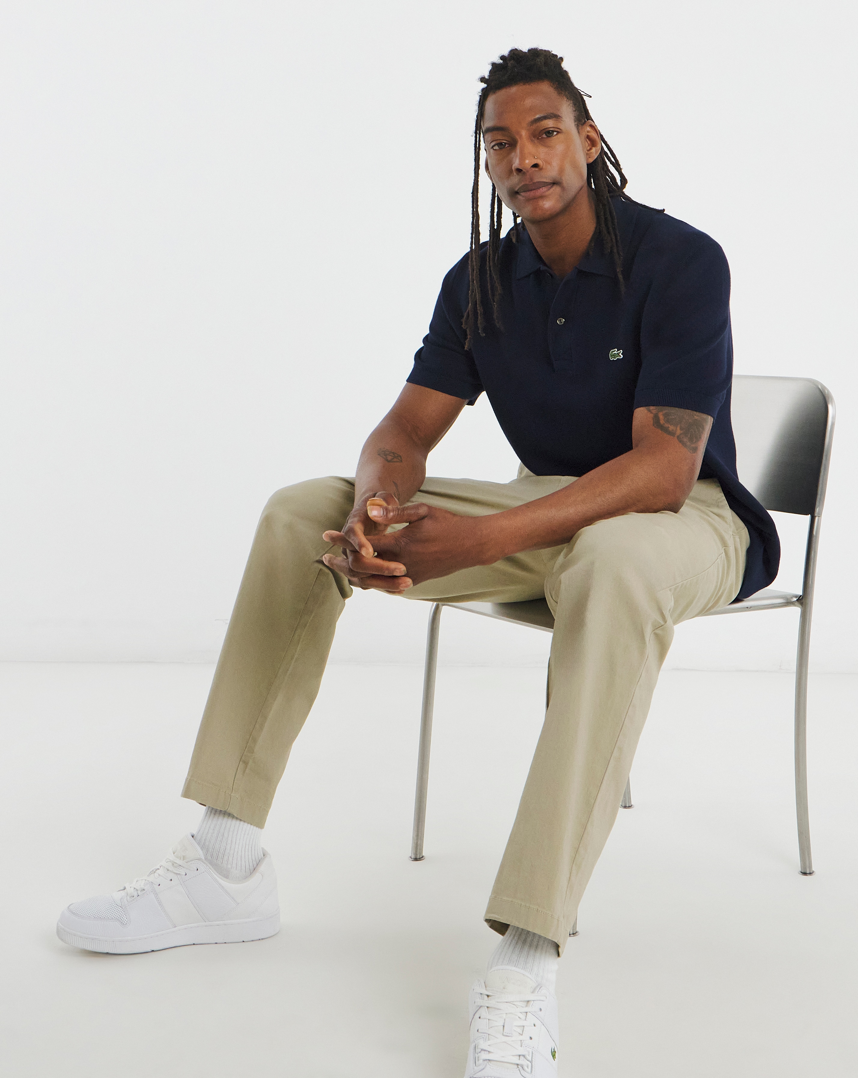 New In - Lacoste Short Sleeve Knitted Polo