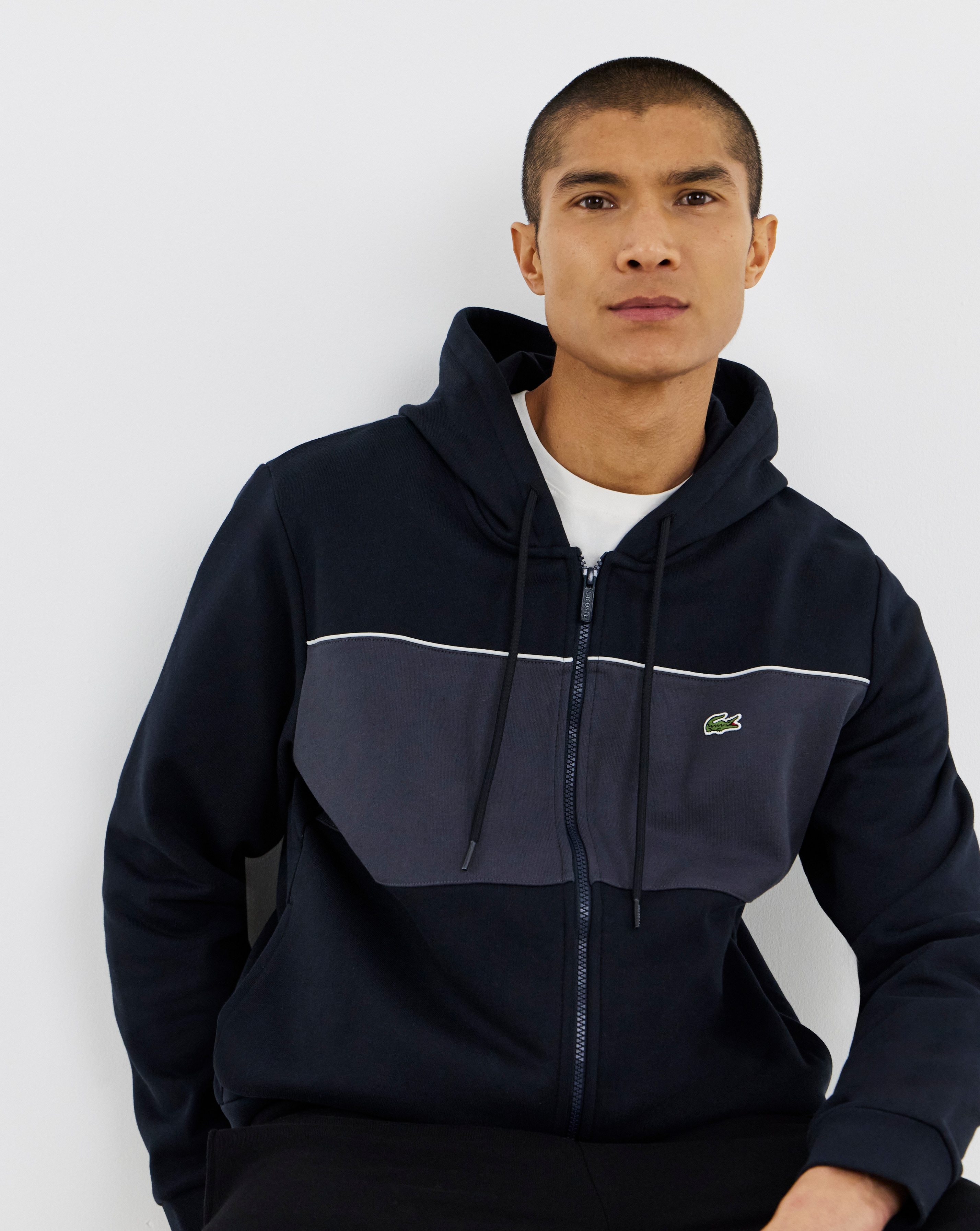 Lacoste Colourblock Zip Hoodie