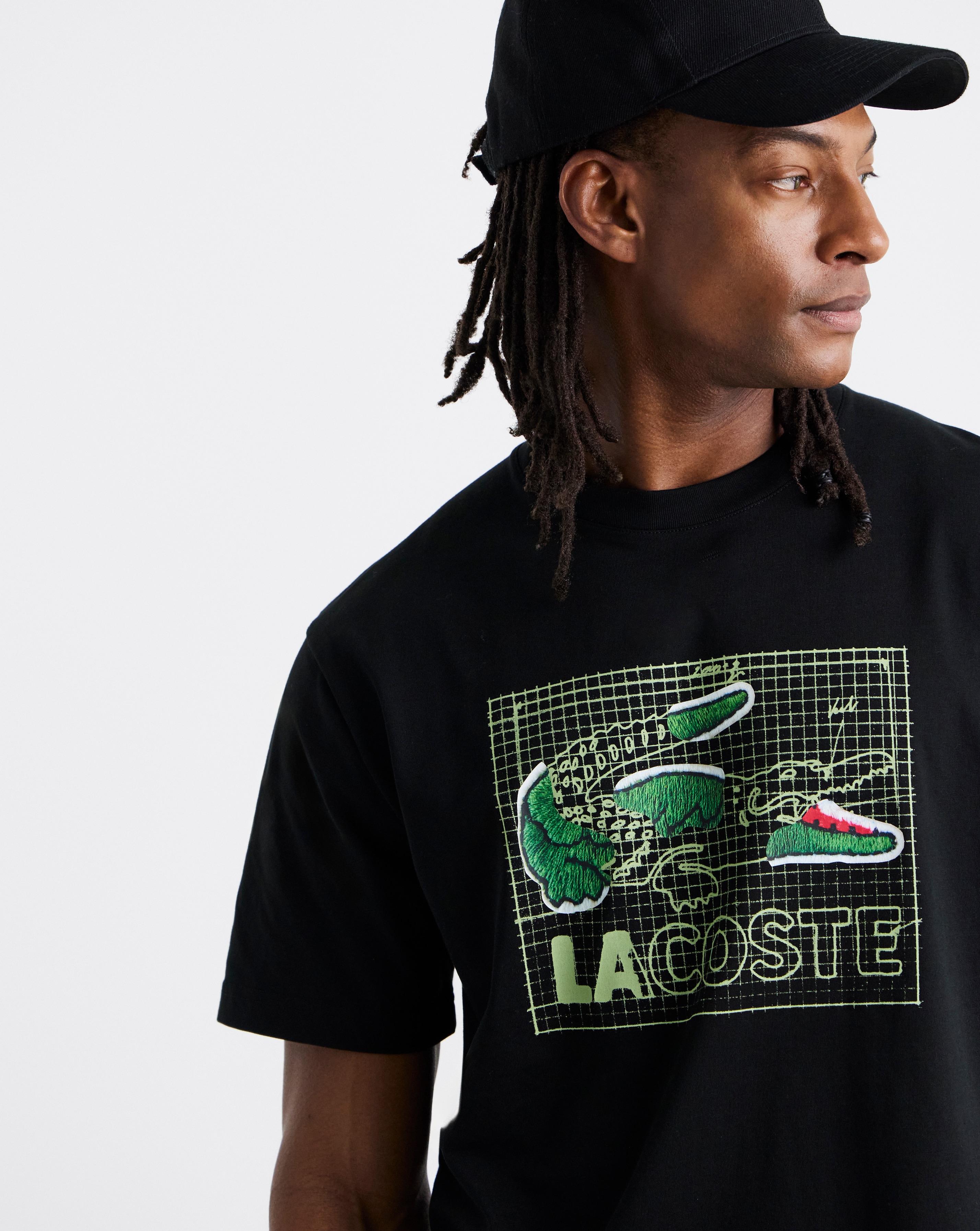 New In - Lacoste Graphic Croc T-Shirt