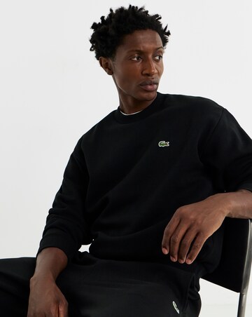 Lacoste Classic Crew Neck Sweatshirt - Black