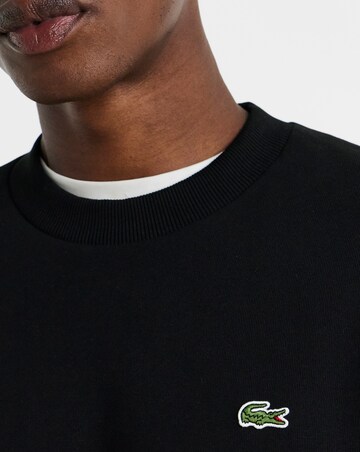 Lacoste Classic Crew Neck Sweatshirt - Black