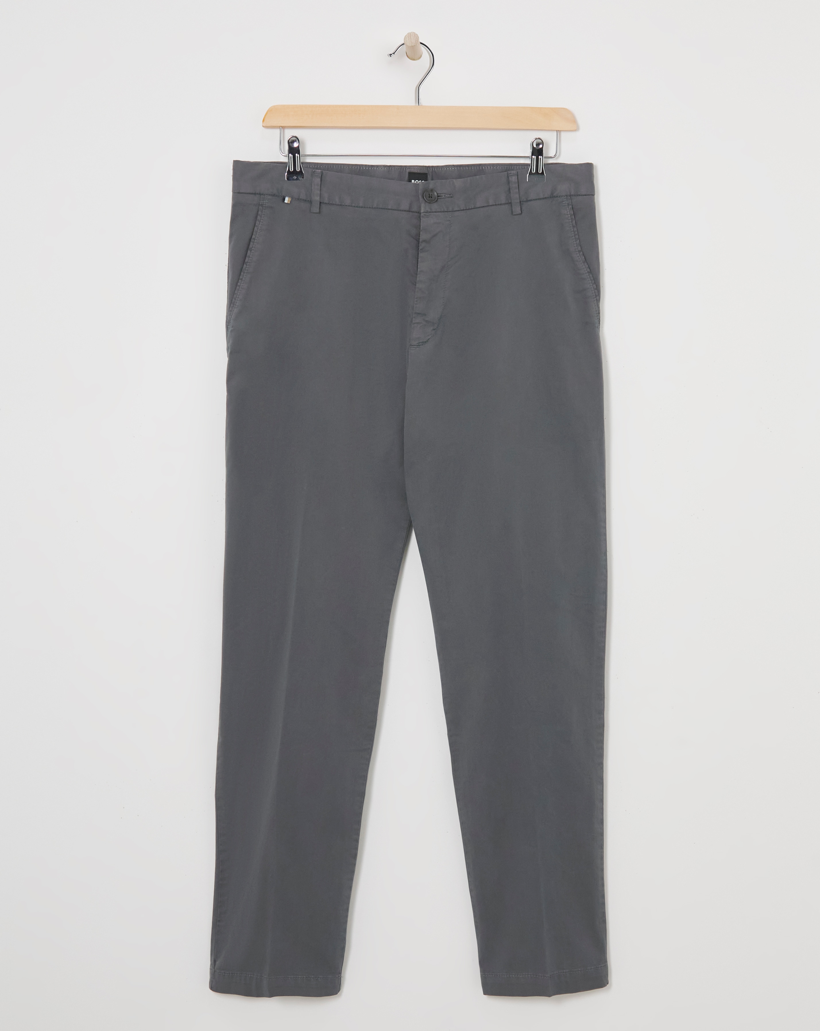 BOSS Classic Grey Chino Trouser Reg