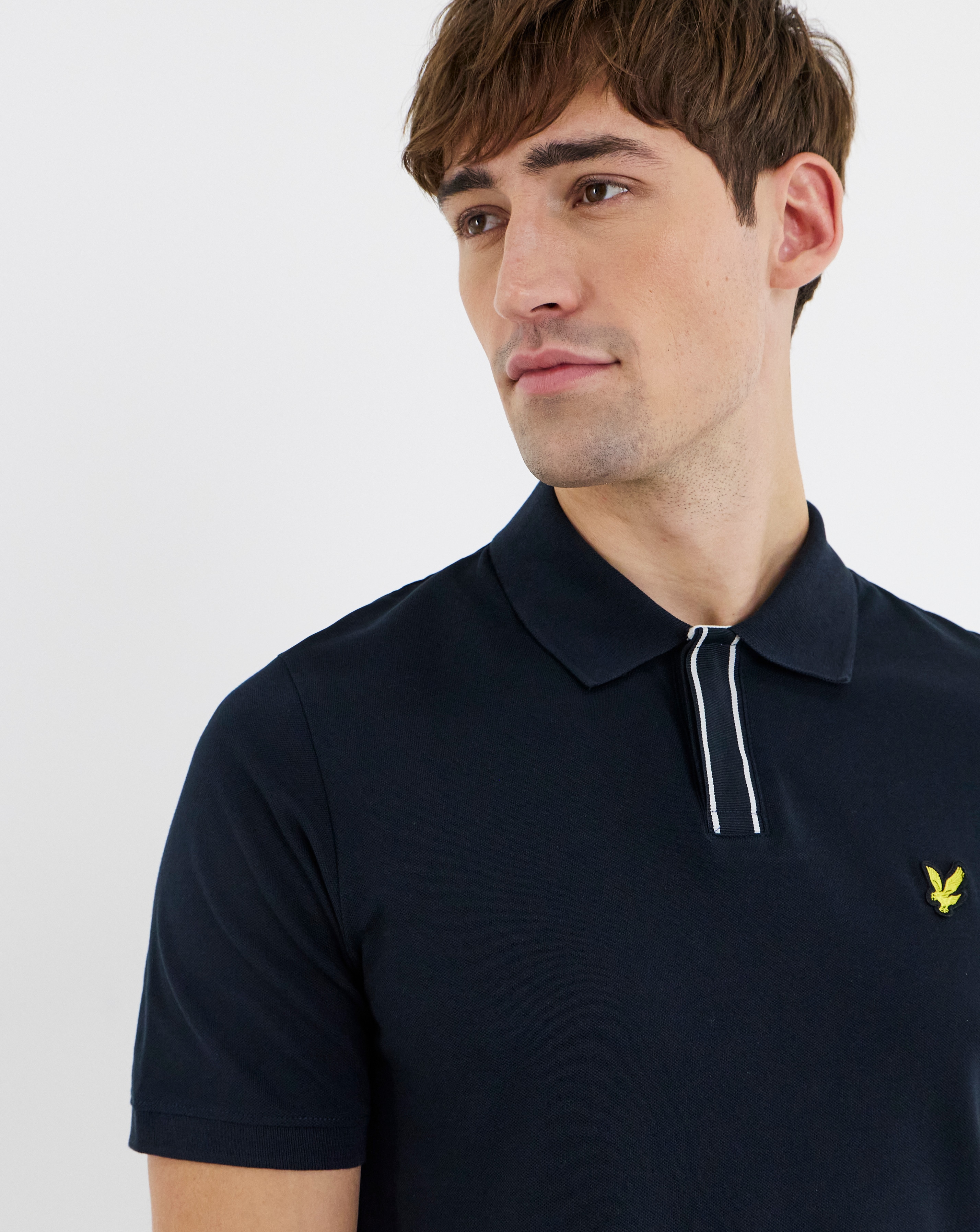 New In - Lyle & Scott Placket Tipped Polo Shirt