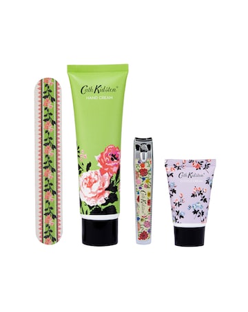 Cath Kidston The Garden Path Manicure Set in tin