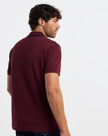 Levi's Short Sleeve Tipped Polo - Port
