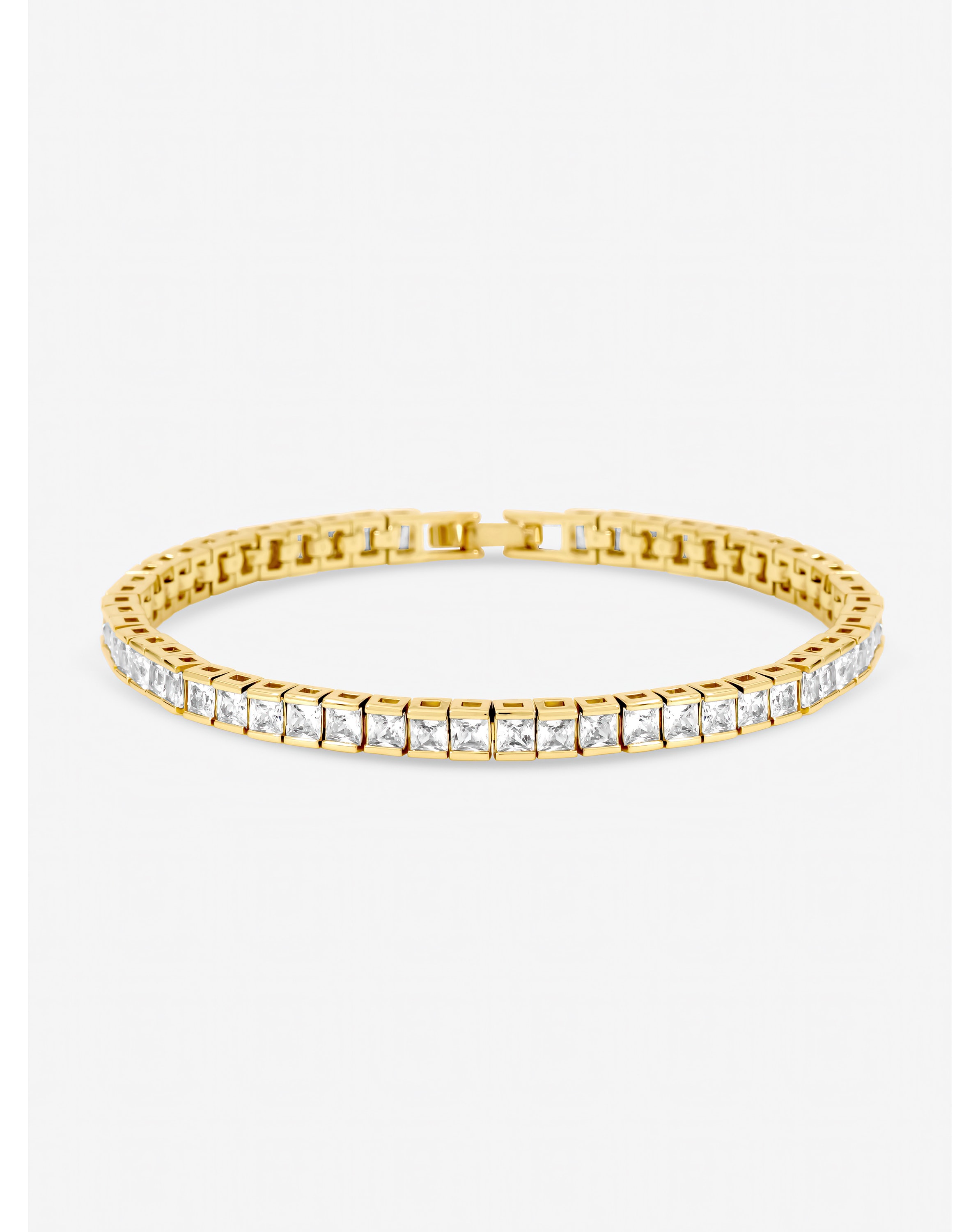 Gold Plated Luxe Tennis Bracelet